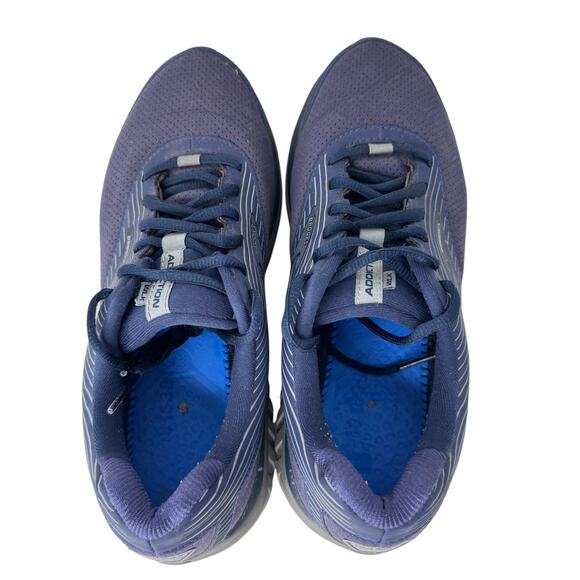 Brooks Addiction Walker Suede Running Shoes Men 8.5 Navy Max Support 1103191D445 - Picture 5 of 12